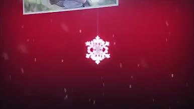 雪花圣诞节相册展示AE模板视频的预览图